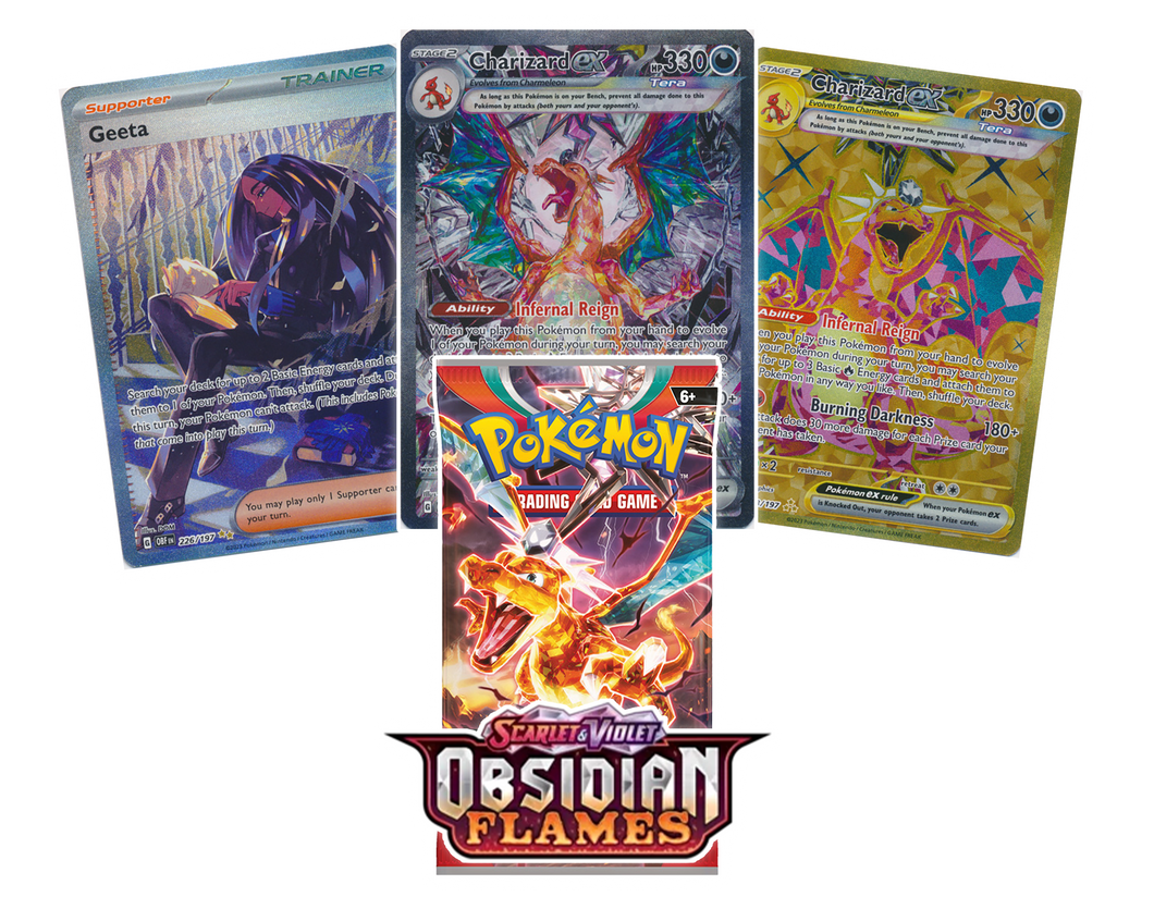 Obsidian Flames 3 Booster Packs